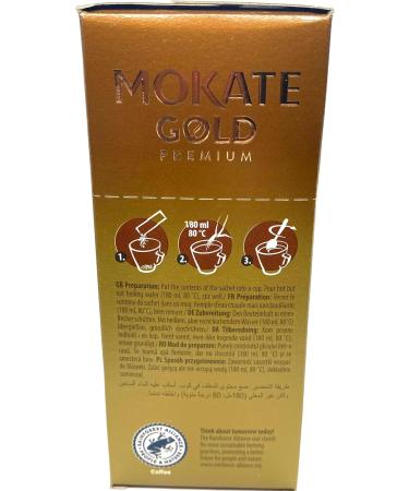 Mokate Gold Premium Mocha Double Choco Flavour Instant Coffee Drink *2x10x sachets 20 in Total - Buy Online on SooperMarket.com