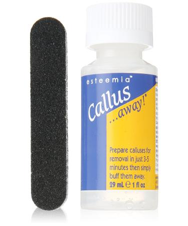 Esteemia Callus Away Remover, 1 Fluid Ounce