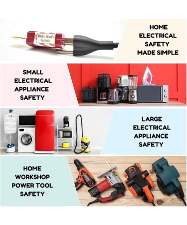 Roride Electrical Power Cord Plug Lock Device-Electrical Safety Baby Proofing Toddler Proofing Teen Proofing-OSHA Plug Lockout Approved-Prevent Dangerous Home Appliance Power Tool Injuries (RRKA) Red RR Key Alike (RRKA) - Buy Online on SooperMarket.com