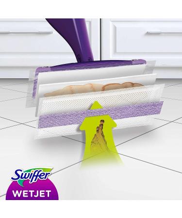 Swiffer WetJet All-in-1 Floor Mop - 20 Refill Cloths for All Floor Types | International Shipping Available - Buy Online on SooperMarket.com