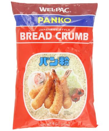 Wel Pac Panko Bread Crumbs 6-Ounce (Pack of 9)