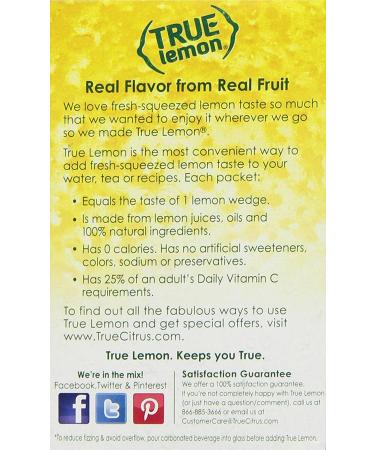 True Citrus - True Lemon Crystallized Lemon Packets (64 Packets) - 2 Boxes - Buy Online on SooperMarket.com