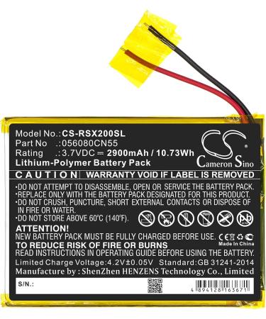 PRUVA Battery for Oregon Scientific Meep & Meep X2 - 2900mAh Replacement OP0118-13 P/N: 056080CN55 - International Shipping Available - Buy Online on SooperMarket.com