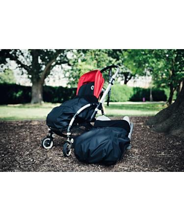 BundleBean Babywearing Fleece Lined Cover - Waterproof Sling and Carrier Cover | All-Weather Protection | Plain Black - Buy Online on SooperMarket.com