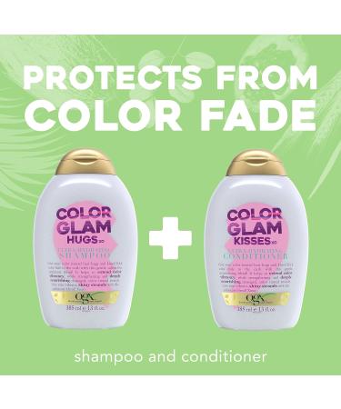 OGX Kandee Johnson Hugs & Kisses Ultra Hydrating Conditioner - Sulfate-Free Moisturizing for Color-Treated Hair 13 oz - Buy Online on SooperMarket.com