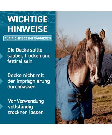 PLINTEX 580ml Horse Blanket Impregnation Spray - Waterproof Your Horse's Outdoor & Rain Blankets | Premium Horse Accessories - Buy Online on SooperMarket.com