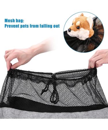 Ownpets Medium Pet Sling Carrier for 6.5-9kg Dogs/Cats - Reversible, Hands-Free, Adjustable Strap, Pocket - Grey - Buy Online on SooperMarket.com
