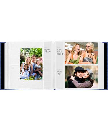 Sky Blue Fabric Frame Photo Album - 200 Pockets, Holds 4x6 Photos - Buy Online on SooperMarket.com