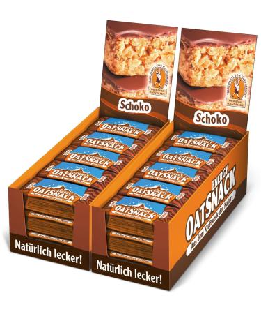 Energy OatSnack natural bars - handmade chocolate 30 x 65 g 1 pack (1 x 1950 g) 30 pieces (1 pack) chocolate