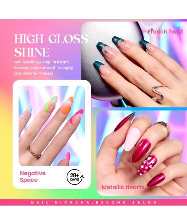 Beetles 20 Colors Gel Nail Art Kit with Base and Top Coat - DIY Spring Summer Manicure Set for Glitter Nails - A-Party Fever Collection - Buy Online on SooperMarket.com