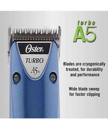 Oster A5 Pet Grooming Clippers | 2-Speed Settings, Detachable Blade - Blue - Buy Online on SooperMarket.com