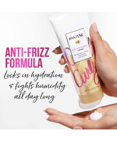 Pantene Pro-V Curl Cream Pack of 3 - Moisturizing Curl Defining Lotion for Wavy/Curly Hair - Anti Frizz Formula with Vitamin B5 - 18 oz Total - Buy Online on SooperMarket.com