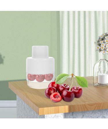 Zerodeko Fruit Corer Reusable Cherry Pitter Household Red Date Corer Fruit Pill Organizer Plastic Cherry Pitter Kitchen Olive Pitter Daily Use Red Date Corer Strawberry Core Remover - Buy Online on SooperMarket.com