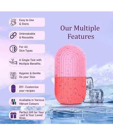 YUSI Ice Roller for Face Neck and Body - Instant Cooling and Puffiness Reduction for a Refreshed Look - Natural Skincare Tool - Buy Online on SooperMarket.com