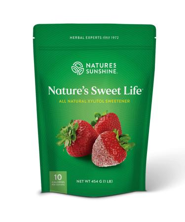 Nature's Sunshine Xylitol Bulk, 1 lb. bag | Natural Sugar Substitute Is Great for Reducing Carbs and Calories and Doesn't Promote Tooth Decay