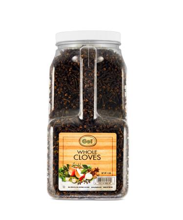 Gel Spice Whole Cloves Food Service Size -4 lb