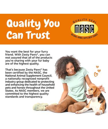 Zesty Paws Salmon Bites â€“ Skin & Coat Chews for Dogs | 90 Soft Chews, All Ages - Buy Online on SooperMarket.com
