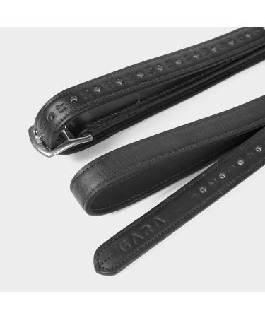 Shires Blenheim Non Stretch Stirrup Leathers 54"x1" Black - Buy Online on SooperMarket.com