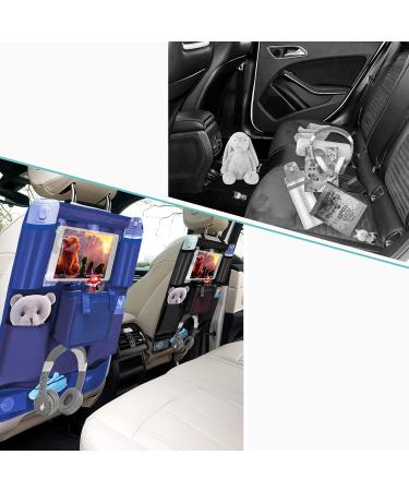 Toniebox Car Organiser with Tablet Holder - Seat Back Cover for Kids' Car Accessories - Blue, 1 Piece - Buy Online on SooperMarket.com