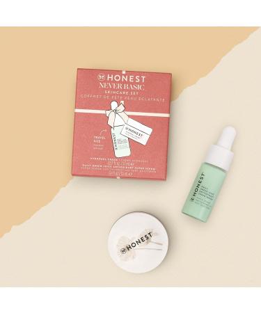 Shop Honest Beauty Never Basic Skincare Duo | Mini Hyaluronic Acid Hydrogel Cream & Green Juice Serum | EWG Verified Vegan & Cruelty Free International Shipping Available - Buy Online on SooperMarket.com