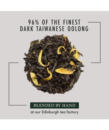 PekoeTea Edinburgh Orange Blossom Oolong Tea - Taiwanese Luxury Blend - 50g Loose Leaf/Teabags - Hot and Ice Tea - Buy Online on SooperMarket.com