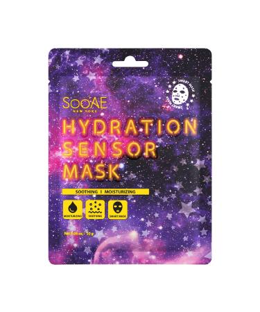 Soo AE Hydration Sensor Face Masks 12 Count | Hydrating Moisturizing & Soothing Korean Sheet Masks with Cica Madecassoside & Hyaluronic Acid - Buy Online on SooperMarket.com