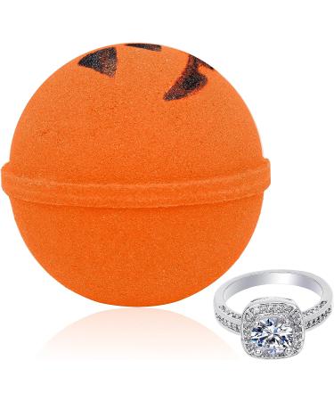 Jackpot Candles Halloween Jack O Lantern Bath Bomb with Size 9 Ring - Extra Large 10 oz - Made in USA - Buy Online on SooperMarket.com