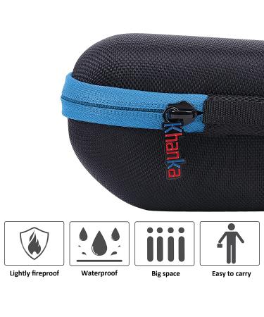 Khanka Hard Travel Case for Braun Series 35 Electric Shavers - Black & Blue - Buy Online on SooperMarket.com