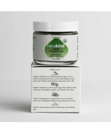 Shop Cocokind Organic Chlorophyll Mask - 2 oz | Natural Skincare Treatment - Buy Online on SooperMarket.com