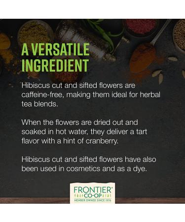 Buy Frontier Co-op Organic Hibiscus Flowers 5.82 oz - Premium Dried Hibiscus Tea - Buy Online on SooperMarket.com