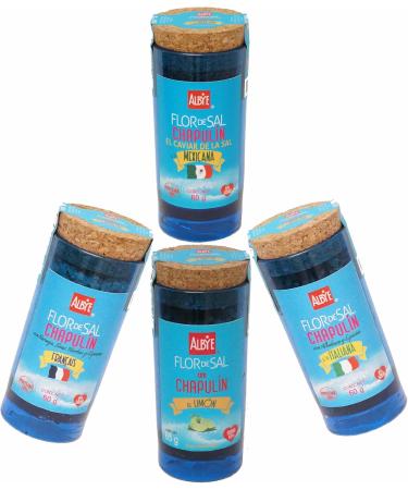 Fleur de Sel of Chapuline French Style with Zeste d Orange Fine Herbs and Spices Protein10% Low Sodium 8% Unbreakable Tumbler 60g for Cocktails Gourmet Cooking and Fusion with Spirits Tastes like France. The Caviar of Salt! - Buy Online on SooperMarket.com