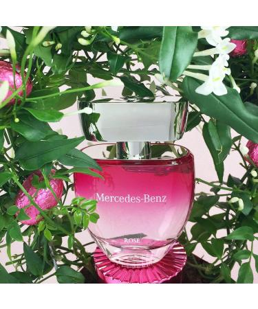 Mercedes-Benz - Rose - Professional Fragrance For Women - Elegant And Irresistible - Romantic And Stylish - Naturally Infused And Crafted - Sweet Fresh And Young - Eau De Toilette - 2 Oz 2 Fl Oz (Pack of 1) - Buy Online on SooperMarket.com