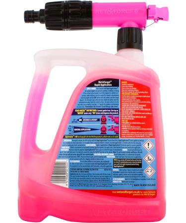 Wet & Forget Rapid Application Mould Lichen and Algae Remover Outdoor Cleaning Solution Black Mould Remover Bleach Free 2 Litre & Window Exterior Glass Cleaner Streak-Free 2 Litre Remover+ Glass Cleaner - Buy Online on SooperMarket.com