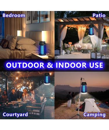 15W UV Mosquito Trap - Electric Insect Catcher with LED & Remote Control | Effective Indoor & Eaves Fly Trap - Buy Online on SooperMarket.com