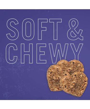 Three Dog Bakery Soft and Chewy Super Rewards Blueberry Cobbler Dog Treats 8oz - Superfood Infused | Single Pack - Buy Online on SooperMarket.com