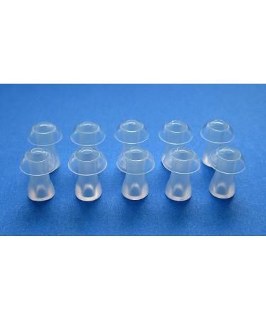 Hiibaby 10 Small (S) Soft Replacement Mushroom Domes Eartips Earbuds for Touching Motion Nitro Aquaris Siemens Life Lotus 12P 13P 13SP 23P 23SP 23M BTE (Behind the Ear) Hearing Aids - Buy Online on SooperMarket.com