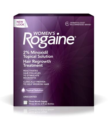 Rogaine Women's Unscented 6 oz (3-Pack) (Pack of 1)