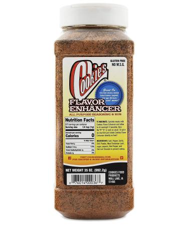 Cookies Flavor Enhancer All Purpose Seasoning - 35 oz | Enhance the Taste of Your Dishes with Our Premium Seasoning - Buy Online on SooperMarket.com