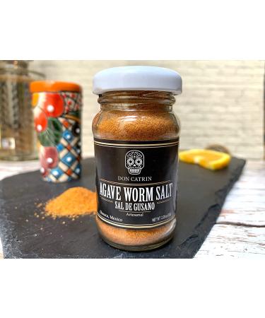 Premium Sal de Gusano Agave Worm Salt 65g - Ideal for Tequila & Mezcal | Don Catrin - Buy Online on SooperMarket.com