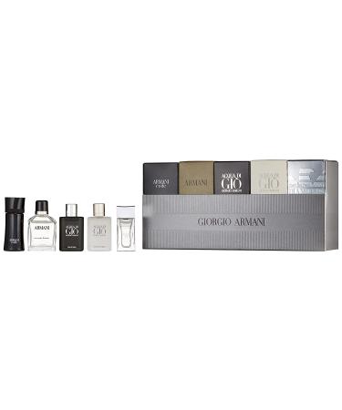 Armani Men's 5-Piece Fragrance Set - Code, Diamonds, ADG, Green, Profumo - 25ml Total - Buy Online on SooperMarket.com
