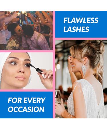 YOOVE Heated Eyelash Curlers - Rechargeable 3 Heating Modes & 2-in-1 Comb for Long-Lasting Curls | Effortless Electric Styling Anywhere - Buy Online on SooperMarket.com