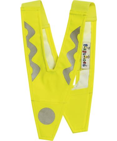 Playshoes Unisex Children's Reflective Collar M 43 - Neon Yellow