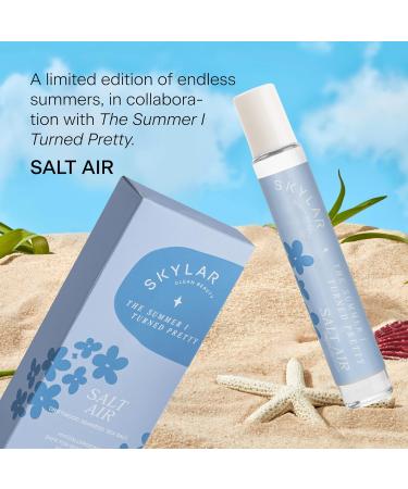 Skylar The Summer I Turned Pretty Salt Air Eau de Perfume - Hypoallergenic & Clean for Women Men Vegan Safe Sensitive Skin Fresh with Notes of Driftwood Sea Seaweed SITP Salt Air 0.33 Fl Oz (Pack of 1) - Buy Online on SooperMarket.com