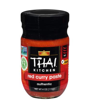 Thai Kitchen Gluten Free Red Curry Paste, 4 Ounce (Pack of 6)
