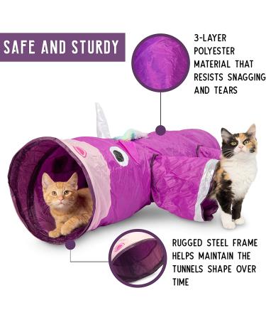 Pet Craft Supply Magic Mewnicorn Multi Cat Tunnel - Boredom Relief Toys for Dogs, Cats, Rabbits, Kittens, and Guinea Pigs - Buy Online on SooperMarket.com