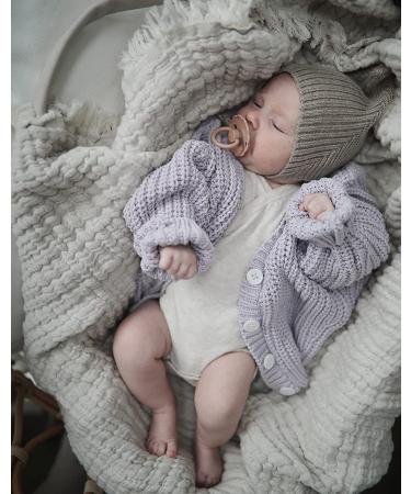 FRIGG Daisy Natural Rubber Baby Pacifier 2-Pack | BPA-Free | Made in Denmark | Baby Pink/Soft Lilac 6-18 Months - Buy Online on SooperMarket.com