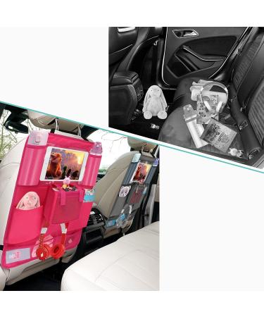 Toniebox Car Organiser - Pink Seat Back Holder with Tablet & Headphones Hook | UK Kids Toy Storage Case for Tonies Characters - Buy Online on SooperMarket.com