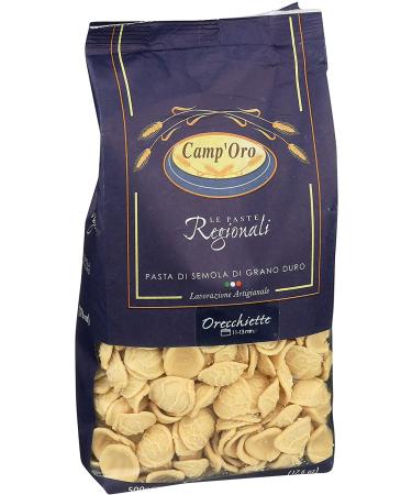 Camp'Oro Le Regionali Italian Pasta  Orecchiette  17.6 Oz (Pack of 4) - Buy Online on SooperMarket.com