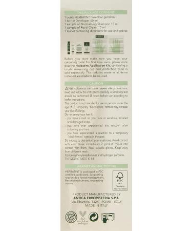 Herbatint 5C Light Ash Chestnut Hair Dye - Natural Hair Color - Buy Online on SooperMarket.com