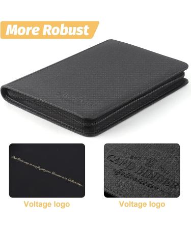 Foalgo Trading Card Binder with 540 Side Loading Pockets - 9 Pocket Album for TGC MTG, Baseball, Yugioh (Black) - Buy Online on SooperMarket.com